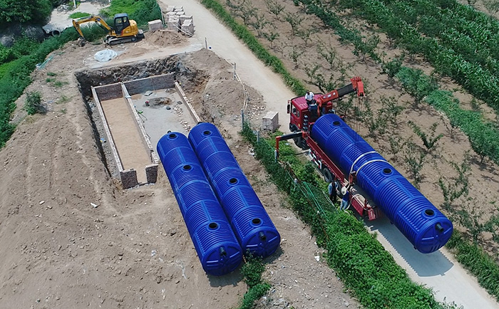 pe地埋凈化槽安裝施工步驟